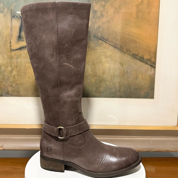 🌸BORN🌸 Saddler Tall Riding Boot Brown Size: 5.5 - Picture 2 of 13